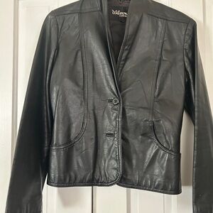 Wilsons Black Leather Women's Jacket